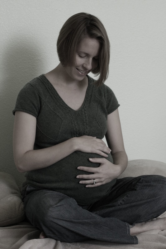 She may not admit to it, but it looks like maternal instinct to me.