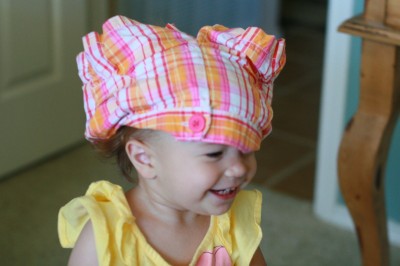 Trend setter in action.