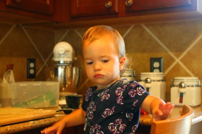 What mess? That flour was already there.