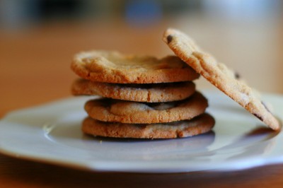 Peanut butter chocolate chip cookies