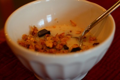 Chocolate granola